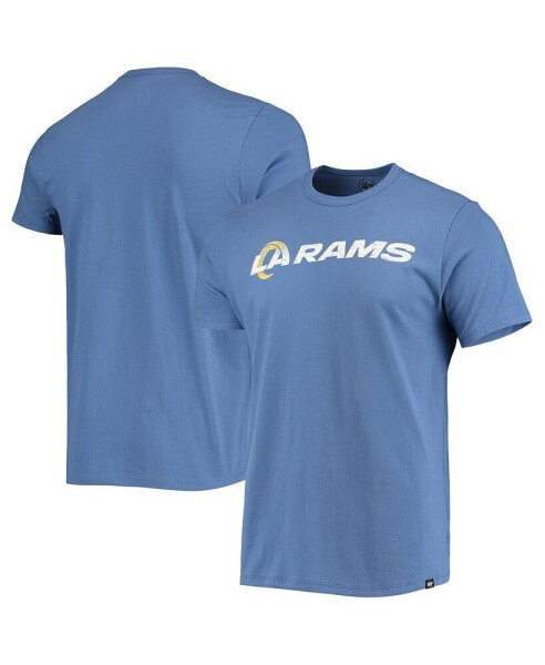 Men's Royal Los Angeles Rams Replay Franklin T-shirt