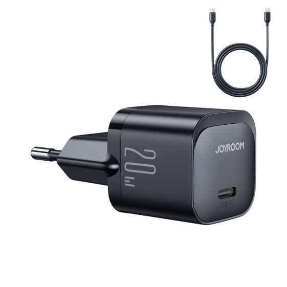 Зарядное устройство USB-C PD 20W Joyroom JR-TCF02 черное