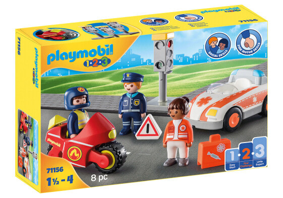 Игровой набор для детей Playmobil 1.2.3 Герои повседневности 71156