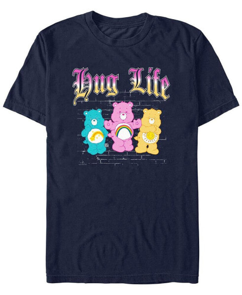 Men's Care Bears Hug Life Short Sleeve T-shirt