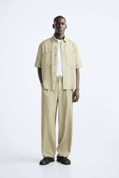 FADED LYOCELL - LINEN SHIRT