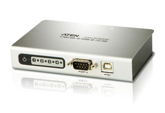 ATEN UC2324 - Silver - 0.6 W - Win 2000/2003/XP/NT/Vista - 320 g - USB - 0 - 50 °C