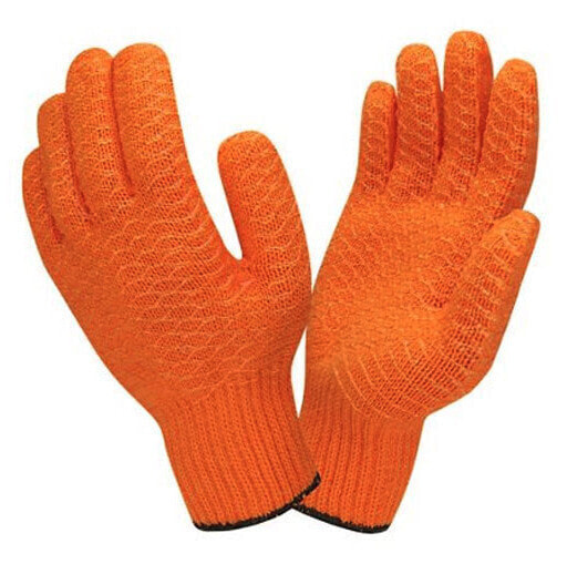 Перчатки вязаные Calcutta CG1002 Men's Orange Grip Gloves, Large