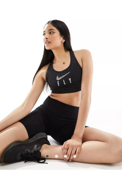 Спортивный топ Nike Swoosh Fly Bra NDD SPORT