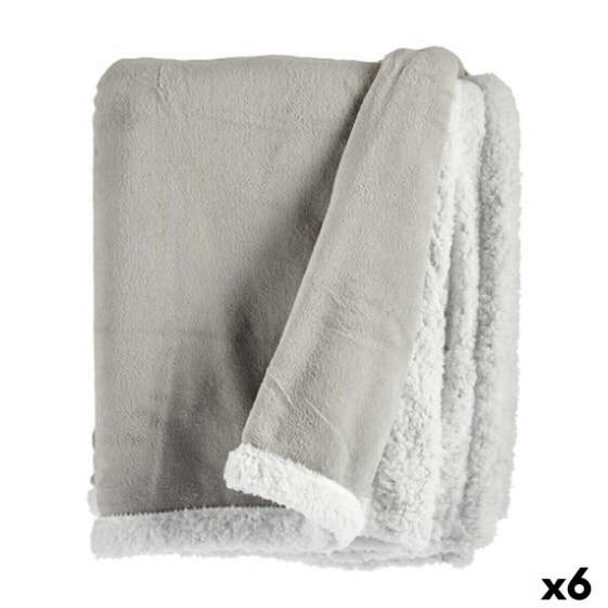 Одеяло Белый Светло-серый 130 x 1 x 170 cm (6 штук)