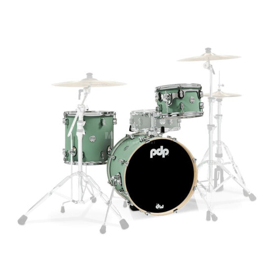 PDP Concept Maple Bop Shell Set Satin Seafoam