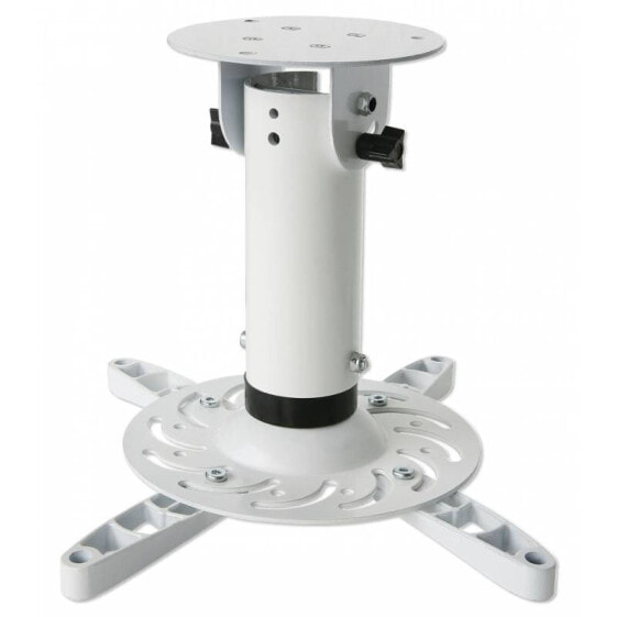 Techly ICA-PM-200WH - Ceiling - 15 kg - White - 360° - 0 - 30° - 200 mm