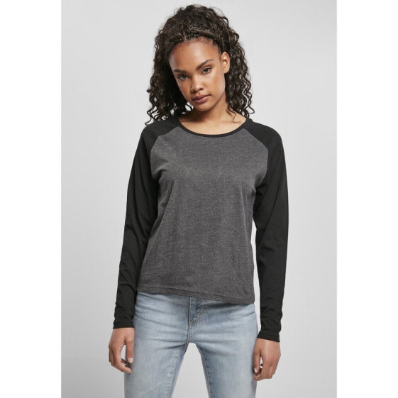 URBAN CLASSICS Contrast Raglan long sleeve T-shirt