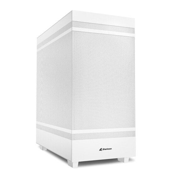 Sharkoon REBEL C50 ATX - Full Tower - PC - White - ATX - micro ATX - Mini-ATX - Metal - 16.8 cm