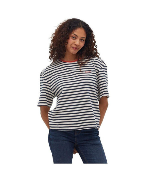 Women's Aife Over Stripe Tee