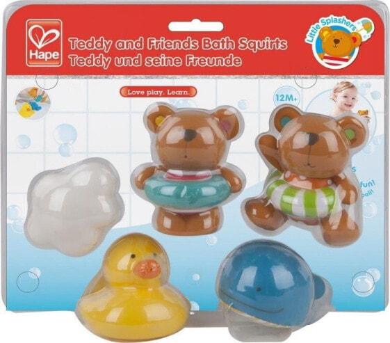 Детская игрушка для ванны Hape Забавные фигурки для купания