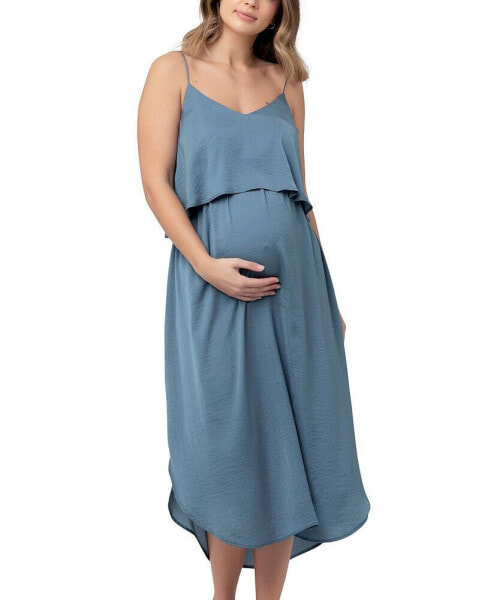 Платье для кормления Ripe Maternity Nursing Slip Satin