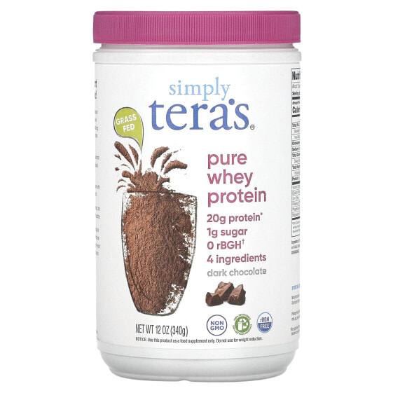 Протеин сывороточный Simply Tera's Темный шоколад 340 г