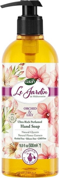 Parfümierte flüssige Handseife Orchidee und Lilie