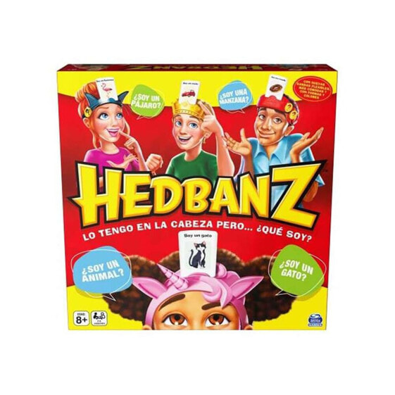SPIN MASTER Hedbanz Guess What I Think The Solution Is In Your Head 26.67x26.67x6.73 cm game