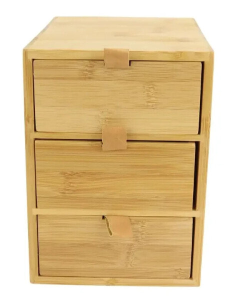 Aufbewahrungsbox Bamboo 3 Schubladen