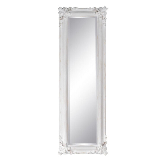 Зеркало 46 x 6 x 147 cm Стеклянный Деревянный Белый