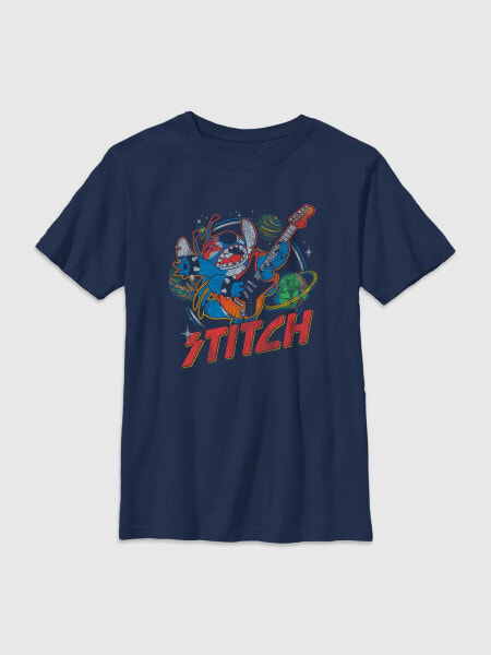 Kids Lilo and Stitch Rock and Roll Graphic Tee