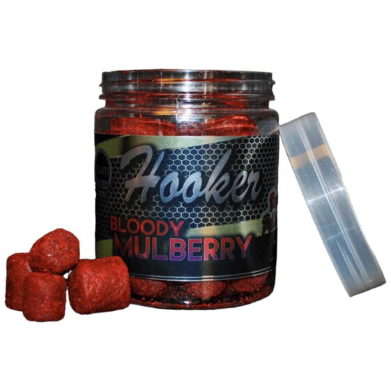 PRO ELITE BAITS Gold 130g Bloody Mulberry Pellets Hookbaits