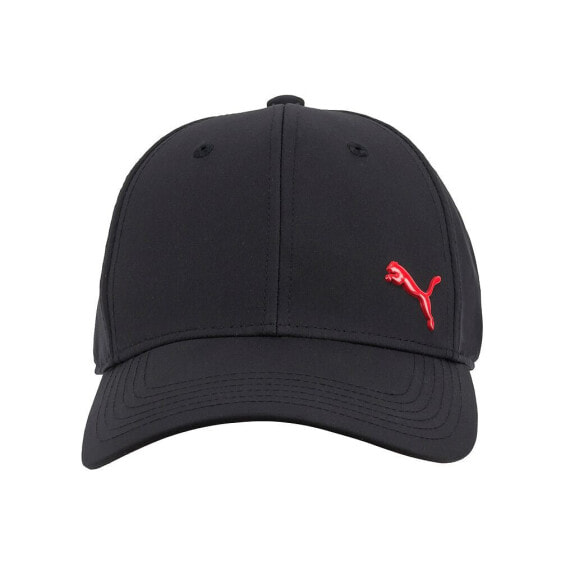 Men's Alloy Solid Color Cat Logo Stretch Fit Cap