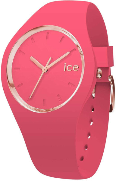 Ice-Watch - ICE glam colour Raspberry - Women's wristwatch with silicon strap - 015335 (Medium)