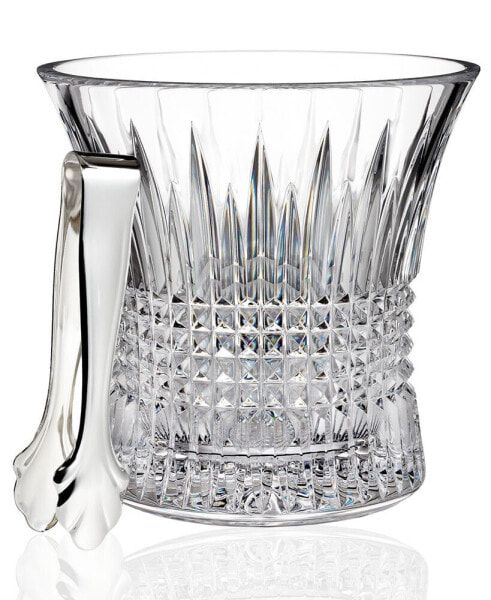 Lismore Diamond Ice Bucket with Tongs