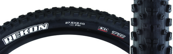 Покрышка велосипедная Maxxis Rekon - 27.5 x 2.6, Tubeless, складная, черная, Dual, EXO