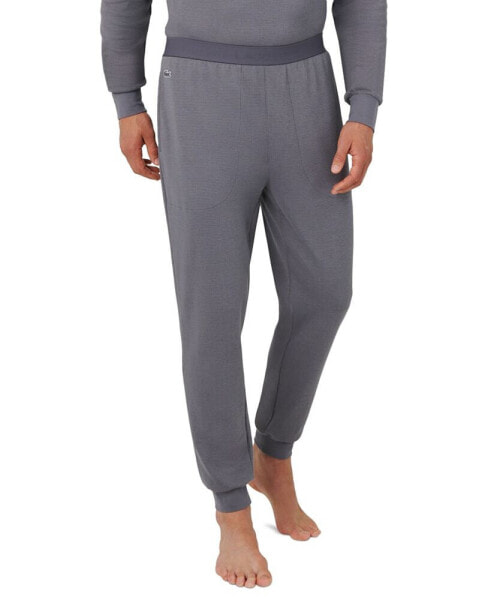 Men's Straight-Fit Thermal Waffle-Knit Joggers