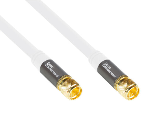 Good Connections GC-M2086 - 7.5 m - F-plug - F-plug - White