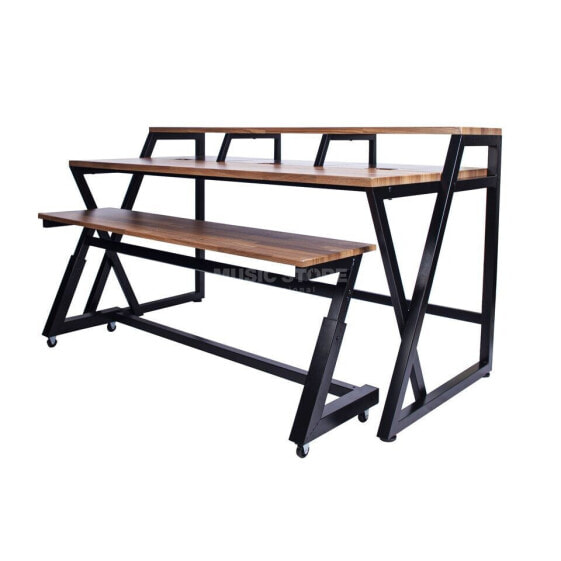 Wavebone Headquarter Studio Production Desk (Black/Natural)