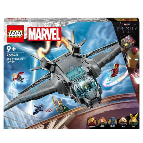 Конструктор пластиковый Lego Marvel Der Quinjet der Avengers (76248)
