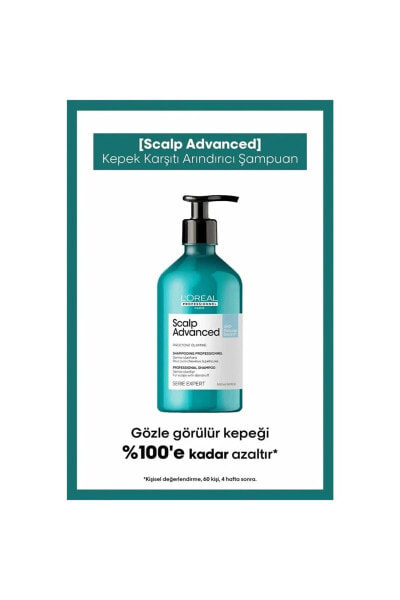 Scalp Advanced Anti Pelliculaire Dandruff Kepeğe Karşı Etkili Şampuan500 Ml CYT5