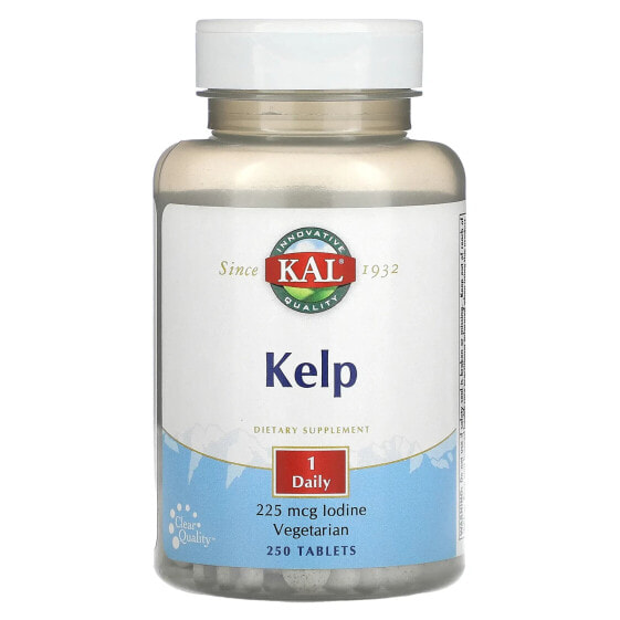 Таблетки KAL Kelp, 250 шт.