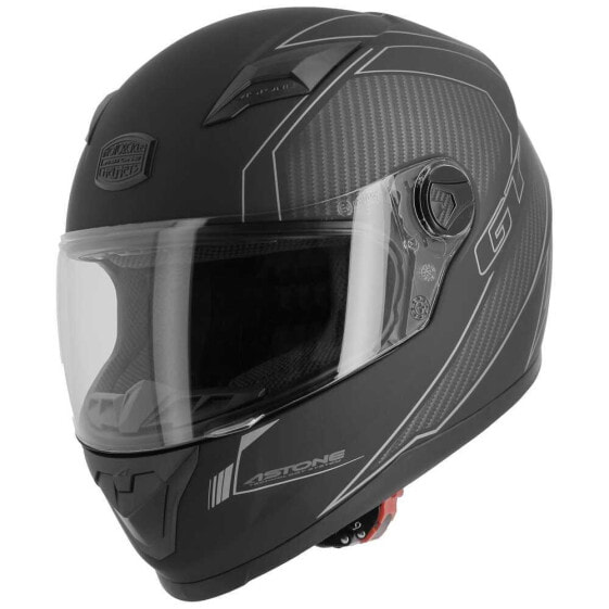 Шлем для мотоциклистов ASTONE GT2 Графитовый Карбон полная маска