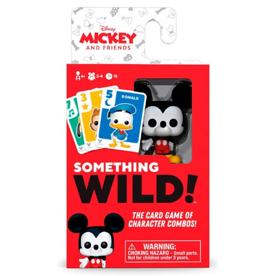 FUNKO Something Wild Card Mickey And Friends German / Spanish / Italian Board Game