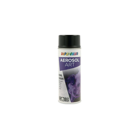 Dupli-color Buntlackspray AEROSOL Art tiefschwarz glänzend RAL 9005 400 ml , VE: 6