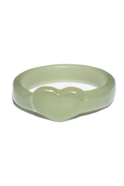 Heart — Jade ring