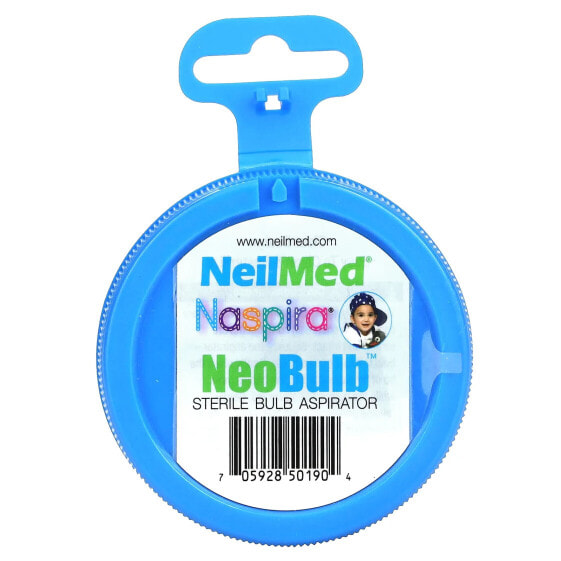 NeilMed, NeoBulb, Naspira, стерильный аспиратор для луковиц, 1 аспиратор