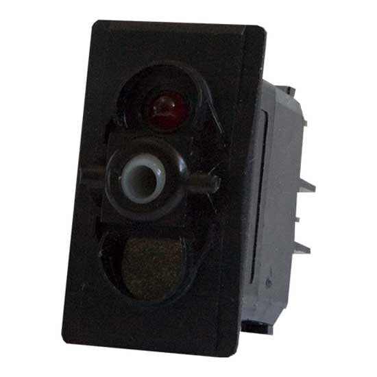 Кнопка электрическая PROS Puls On-Off-On 1P красная 12/24V DC LI Button
