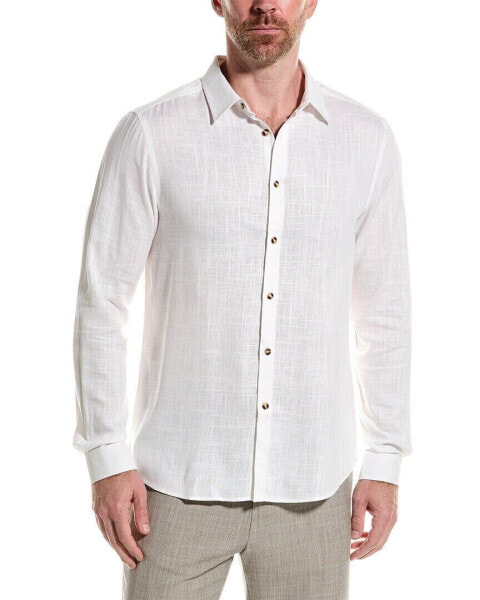 Paisley & Gray Cabo Linen-Blend Shirt Men's