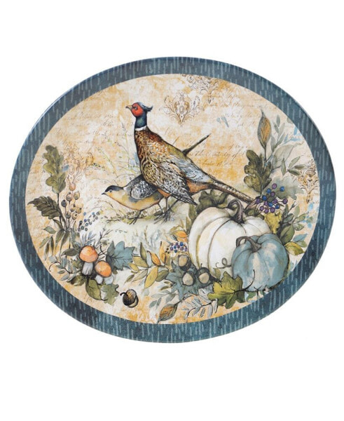 Сервировка стола Certified International Harvest Gatherings Oval Platter