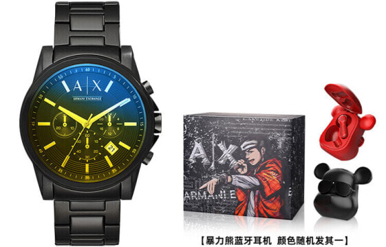 Мужские часы ARMANI EXCHANGE AX2513 Black Samurai_AX2513