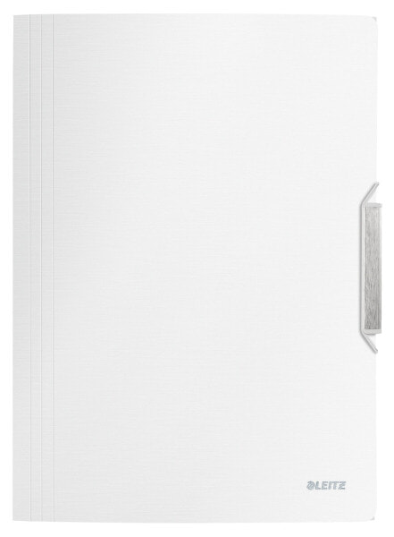 Esselte Leitz Style 3-Flap, A4, Polypropylene (PP), White, 150 sheets, 80 g/m², Elastic band