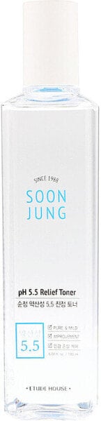 Beruhigendes Gesichtstonikum - Etude House Soon Jung PH 5.5 Relief Toner 200 ml