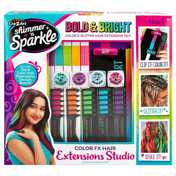 SPARKLE Shimmer Hair Extensions Set