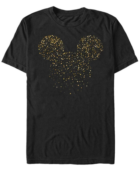 Men's Mickey Confetti Fill Short Sleeve Crew T-shirt