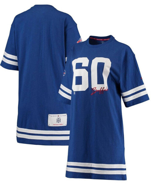 Women's Royal Buffalo Bills Clair Half-Sleeve Dress