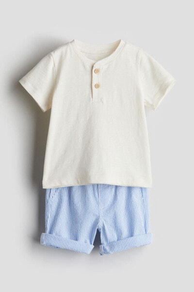 2-piece Shirt and Shorts Set