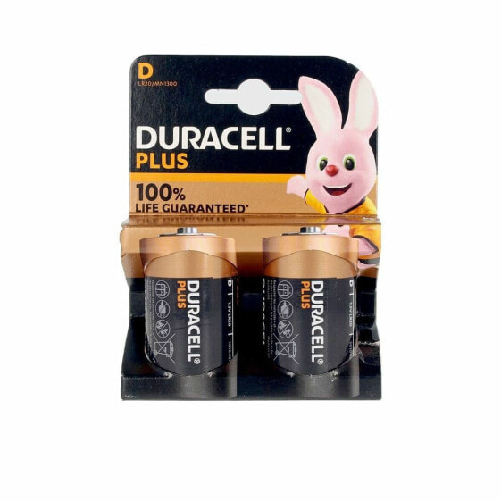 Щелочные батарейки Duracell LR20 Plus Power