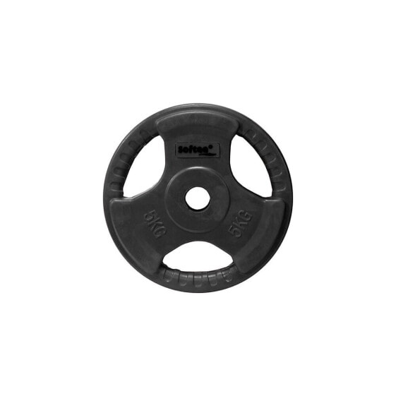 SOFTEE Rubber Coated Weight Plate 5kg